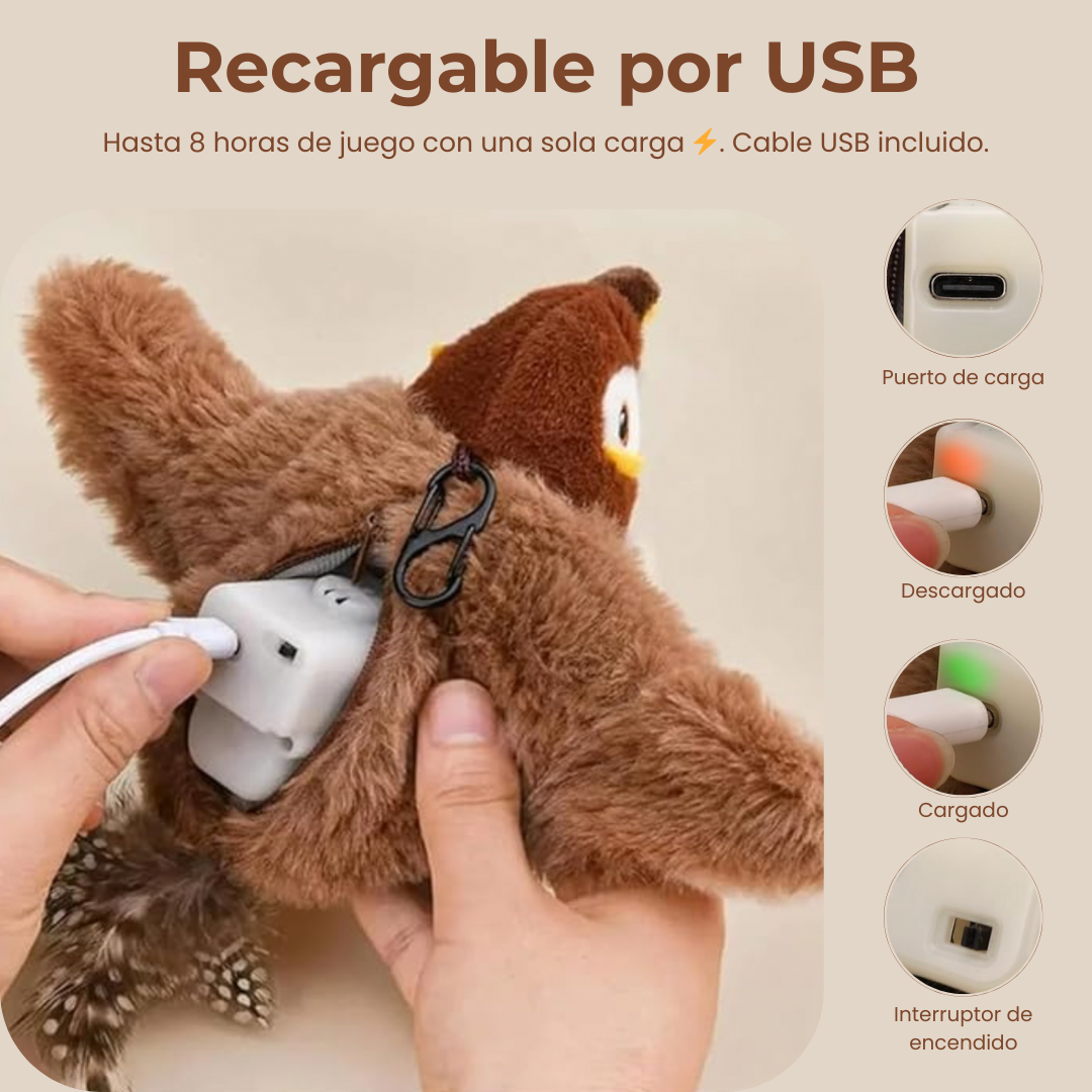 Juguete Volador para Gatos